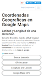 Mobile Screenshot of coordenadas-gps.com